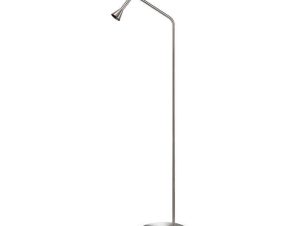 Φωτιστικό Δαπέδου Diesis 285337 28x151x45cm LED 4,5W 3000K Nickel Ideal Lux