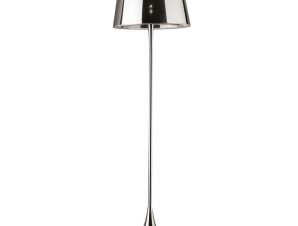 Φωτιστικό Δαπέδου London 032382 50x174cm 1xE27 60W Chrome Ideal Lux