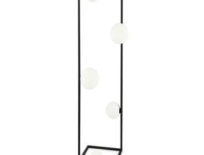 Φωτιστικό Δαπέδου Angolo 284309 30x118cm G9 max 5x28W Black Ideal Lux