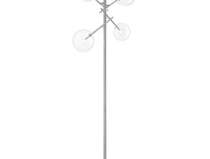 Φωτιστικό Δαπέδου Equinoxe 290959 56x166cm G4 max 4x2W Chrome Ideal Lux