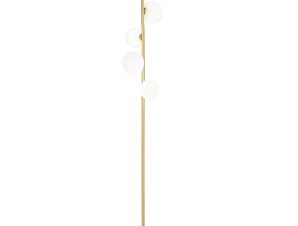 Φωτιστικό Δαπέδου Perlage 277967 32×29,5x164cm 4xG9 15W Brass Ideal Lux