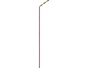 Φωτιστικό Δαπέδου Easy 295503 22x49x128cm Led 250lm 3,5W 3000K Brass Ideal Lux