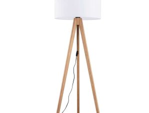 Φωτιστικό Δαπέδου Grand 16006 Φ50x145cm 1xE27 15W Natural-White TK Lighting