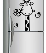 Giraffe, Mini Fridge Sticker, Αυτοκόλλητα ψυγείου, Small (30×45)