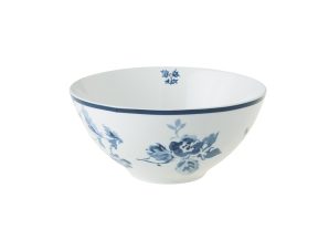 Laura Ashley Μπολ Fine Bone China Rose 13cm Blueprint