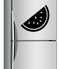 Watermelon, Mini Fridge Sticker, Αυτοκόλλητα ψυγείου, Small (24×19)